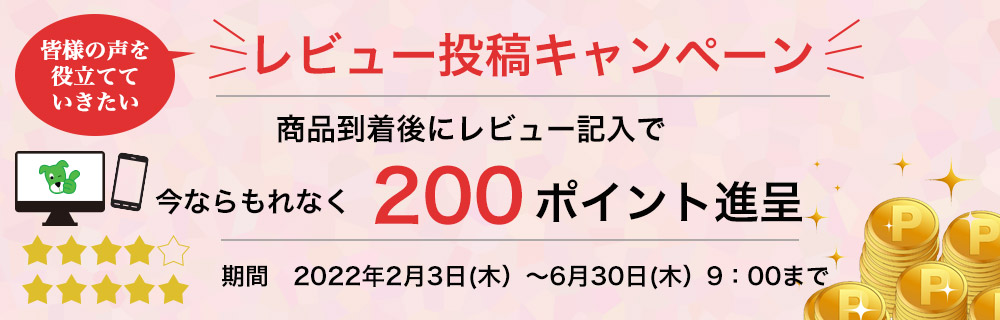 レビュー投稿キャンペーン