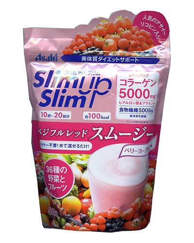 スリムアップスリムべジフルレッドスムージー　300g　【アサヒフード＆ヘルスケア】1