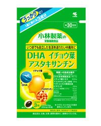 DHAイチョウ葉アスタキサンチン　90粒 【小林製薬】1