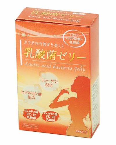 乳酸菌ゼリー　15g×15包　【日本ケミスト】1