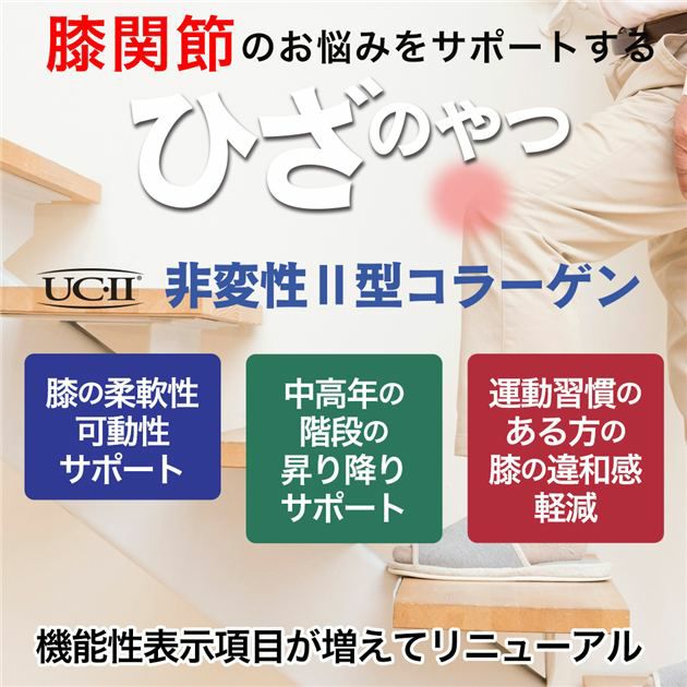 ココカラダ　非変性2型コラーゲンは、1日2カプセルで40mgのUC2を摂取できます