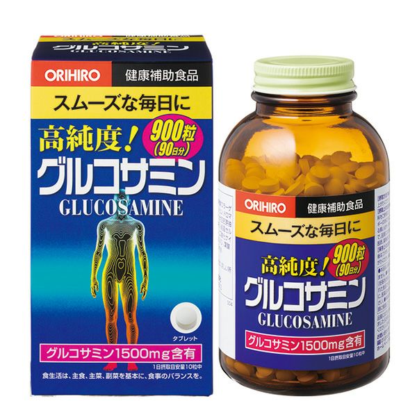 高濃度グルコサミン粒徳用　900粒【オリヒロ】1