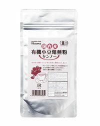 オーサワの 国内産有機小豆焙煎粉ヤンノー 100g　【オーサワジャパン】1