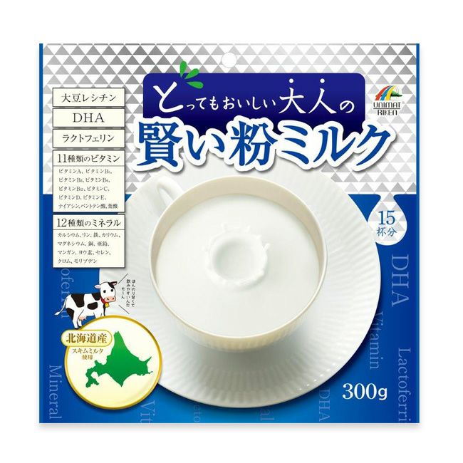 大人の賢い粉ミルク　300g　【ユニマットリケン】1