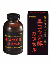 黒コウジ酢カプセル　300カプセル　【サンヘルス】1