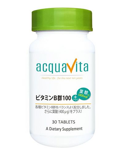 アクアヴィータ　ビタミンB群100＋葉酸(400μg)　30粒　【ACQUA】1