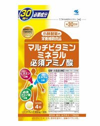 小林製薬　マルチビタミンミネラル必須アミノ酸　120粒　【小林製薬】1