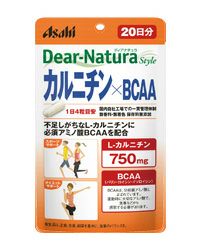 ディアナチュラスタイル　カルニチン×BCAA  20日分 80粒　【アサヒフード＆ヘルスケア】1