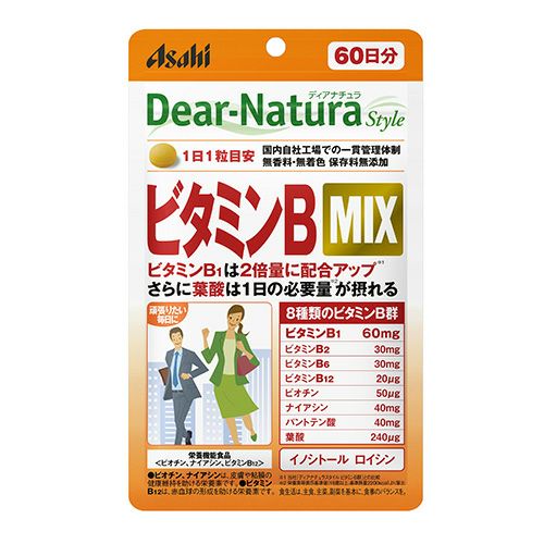 ディアナチュラスタイル　ビタミンBMIX　60日分　60粒 【アサヒグループ食品】1