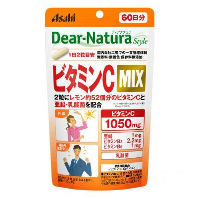 ディアナチュラスタイル　ビタミンC　MIX　120粒 【アサヒグループ食品】1