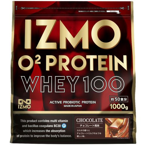 イズモ　IZMO　 O2ホエイプロテイン100　チョコレート　1000g　【アルプロン】1