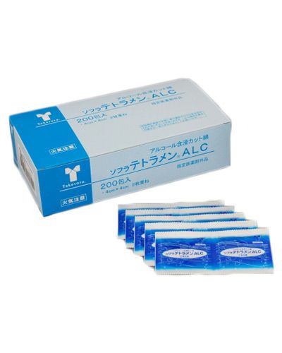 ソフラテトラメン　ALCエタノール　200包入《医薬部外品》　【竹虎】1