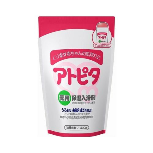 アトピタ　薬用保湿入浴剤 詰替用　400g 《医薬部外品》【丹平製薬】1