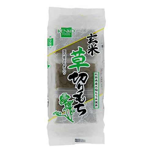 国内産　玄米草切りもち　400g　【健康フーズ】1