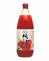 純トマト　食塩無添加　1L×6本　【マルカイコーポレーション】1