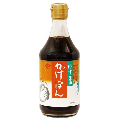 ゆず醤油かけぽん　400ml　【チョーコー醤油】1