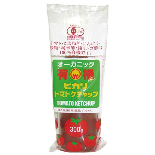 ヒカリ　有機トマトケチャップ　チューブ　300g　【光食品】1