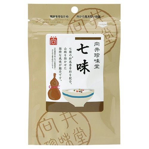 香辛料　七味　15g　【向井珍味堂】1