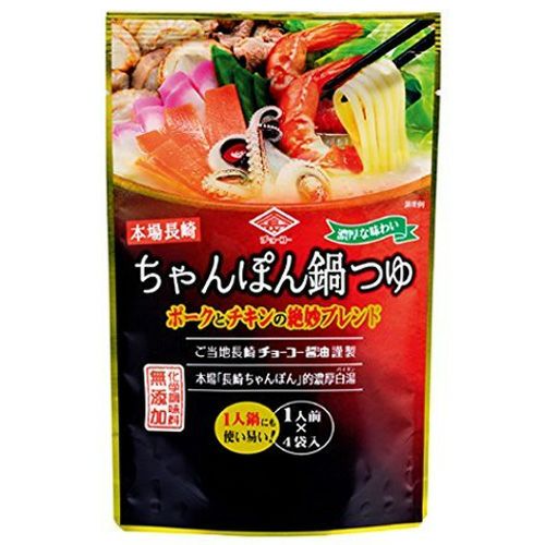 本場長崎　ちゃんぽん鍋つゆ　30ml×4袋　【チョーコー醤油】1