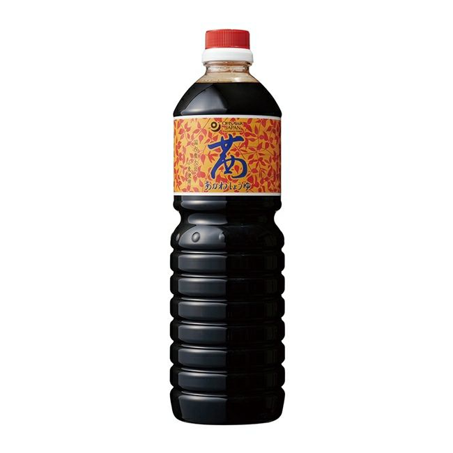 オーサワの茜醤油　PET　1L　【オーサワジャパン】1