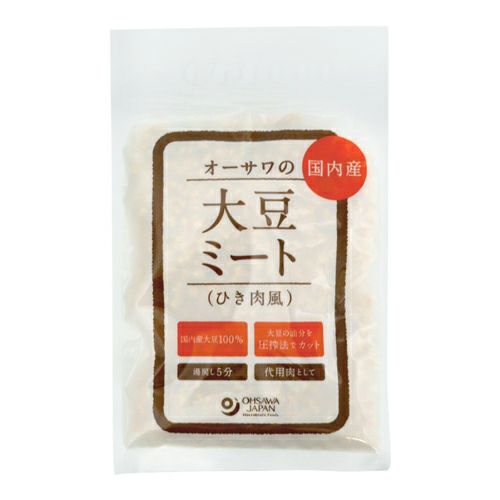 オーサワの国内産大豆ミート　ひき肉風　100g　【オーサワジャパン】1