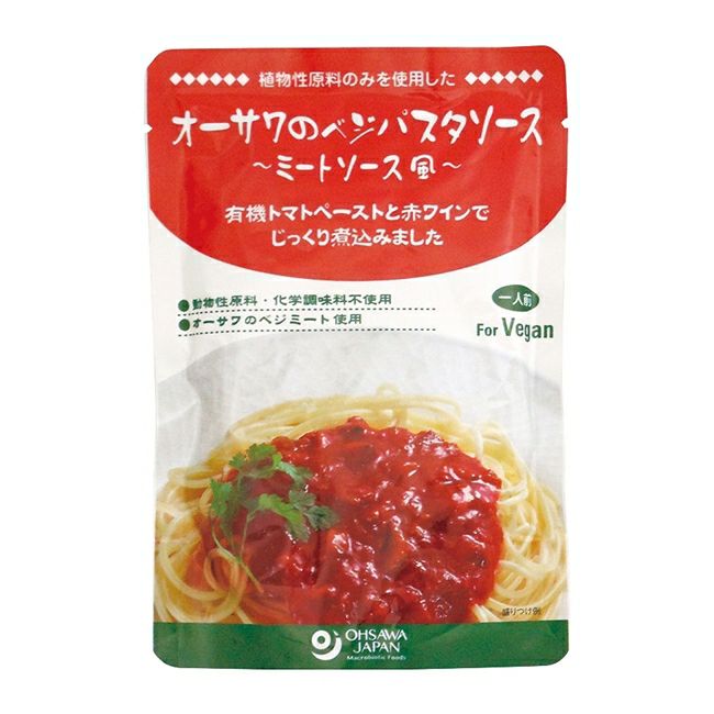 オーサワのべジミートソース　140g 【オーサワジャパン】1