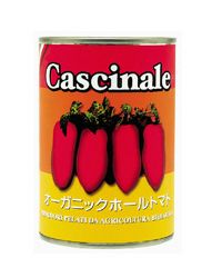 ヒカリ　オーガニックホールトマト(イタリア産)　400g　【光食品】1