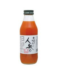 雪を割り掘り起こした人参ジュース(りんご果汁入)　500ml×12本 【いち粒】1