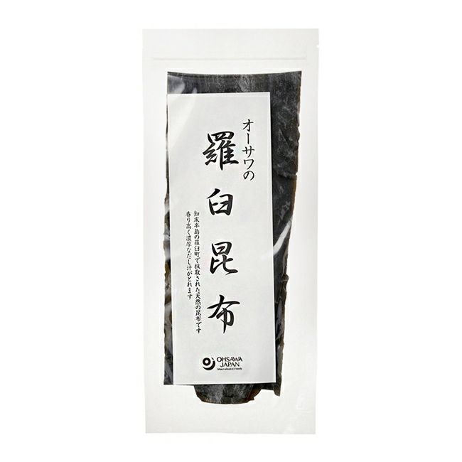 オーサワの羅臼昆布　100g 【オーサワジャパン】1