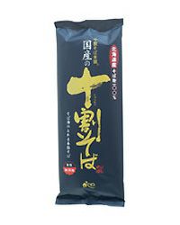 国産の十割そば　200g【東京かじの】1