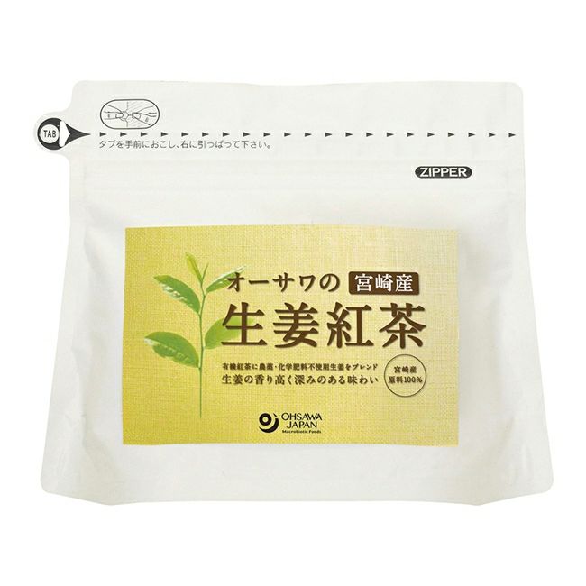 オーサワの生姜紅茶　ティーバッグ　3g×20TB 【オーサワジャパン】1