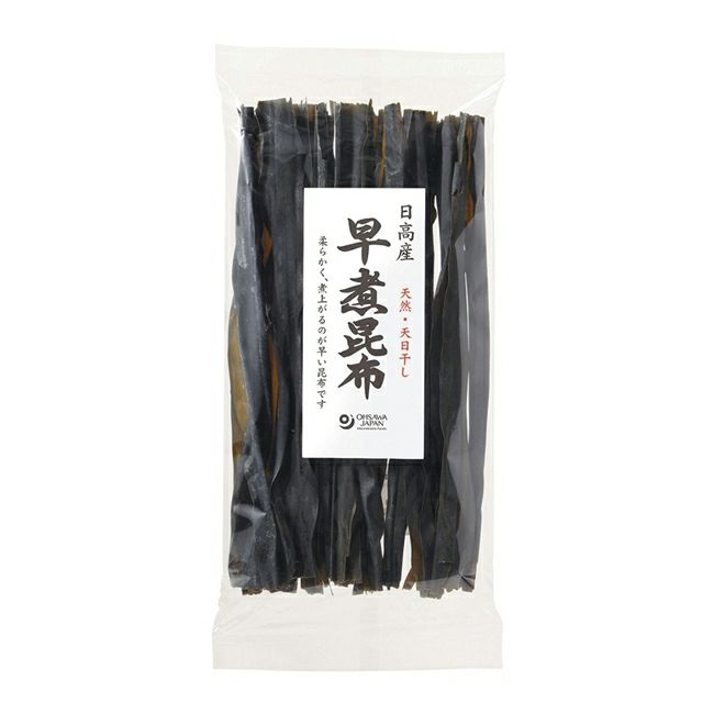 オーサワの日高産 早煮昆布　100g 【オーサワジャパン】1