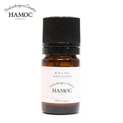 ハモック　HAMOC 精油　ゼラニウム　5ml 【ケアリングジャパン】1