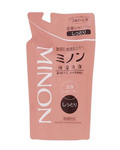 ミノン　全身シャンプー　しっとりタイプ詰替用　380ml 《医薬部外品》  【第一三共ヘルスケア】1