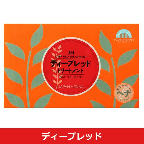 ジャパンヘナ　ディープレッド　トリートメント　100g 【ジャパンヘナ】1