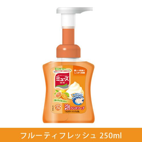 ミューズ 泡ハンドソープ　フルーティフレッシュ　250ml 《医薬部外品》 【レキットベンキーザージャパン】1