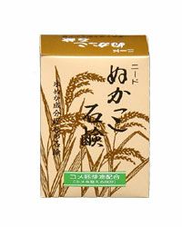 ニード　ぬかっこ石鹸  90g　【田中善】1