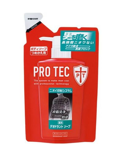 PRO　TEC　(プロテク)　デオドラントソープ　つめかえ　330ml　《医薬部外品》　【ライオン】1