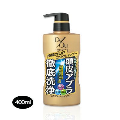 デ・オウ　薬用スカルプケアシャンプー　400ml 《医薬部外品》 【ロート製薬】1