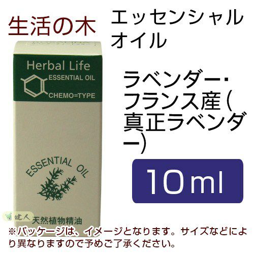 生活の木　ラベンダー・フランス産（真正ラベンダー）　10ml　【生活の木】1