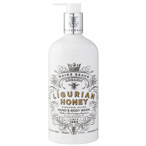 マインビーチ　リグリアンハニー　ハンド＆ボディウォッシュ　500ml　【三和トレーディング】1