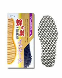 蜂の巣立体構造インソール　【よしざわグッド】1