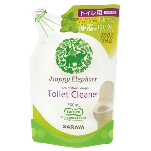 ハッピーエレファント　トイレクリーナー　詰替用　350ml　【サラヤ】1