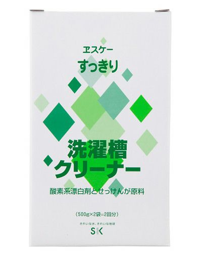 すっきりシリーズ　洗濯槽クリーナー　500g×2　【エスケー石鹸】1