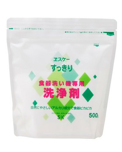 すっきりシリーズ　食器洗い機専用洗浄剤　500g　【エスケー石鹸】1