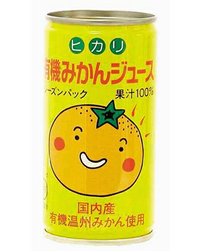 ヒカリ　有機みかんジュース　190g　【光食品】1