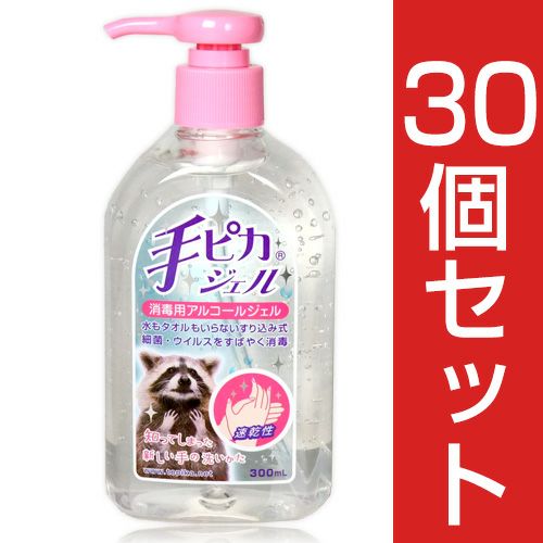 手ピカジェル 300ml 〔医薬部外品〕×30個セット　【健栄製薬】1