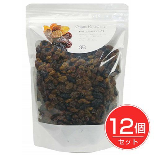 オーガニック　レーズンミックス　450g×12個セット　【ナチュラルキッチン】1