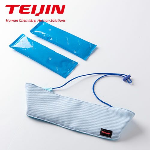 テイジン　ネッククーラー　ブルー 【帝人】1