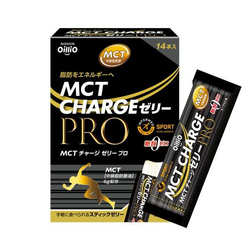 MCT CHARGEゼリー PRO　長友選手限定パッケージ　14本入 【日清オイリオ】1